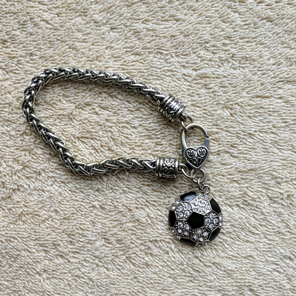 None Jewelry - 🎁3/$10 Soccer charm bracelet